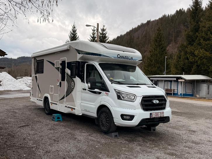 TE KOOP : CHAUSSON Nordic Edition 788 Ford 170pk, Caravans en Kamperen, Mobilhomes, Particulier, tot en met 5, Half-integraal