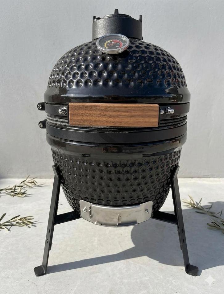 Nouveau dans la boîte Kamado BBQ 13 pouces - Gril compact en, Jardin & Terrasse, Barbecues au charbon de bois, Neuf, Enlèvement