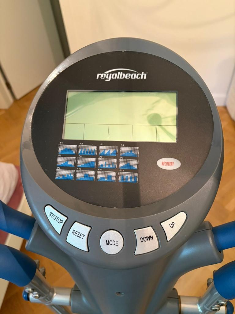 crosstrainer Royal Beach, X5, Sport en Fitness, Fitnessapparatuur, Ophalen, Buik, Aluminium, Zo goed als nieuw