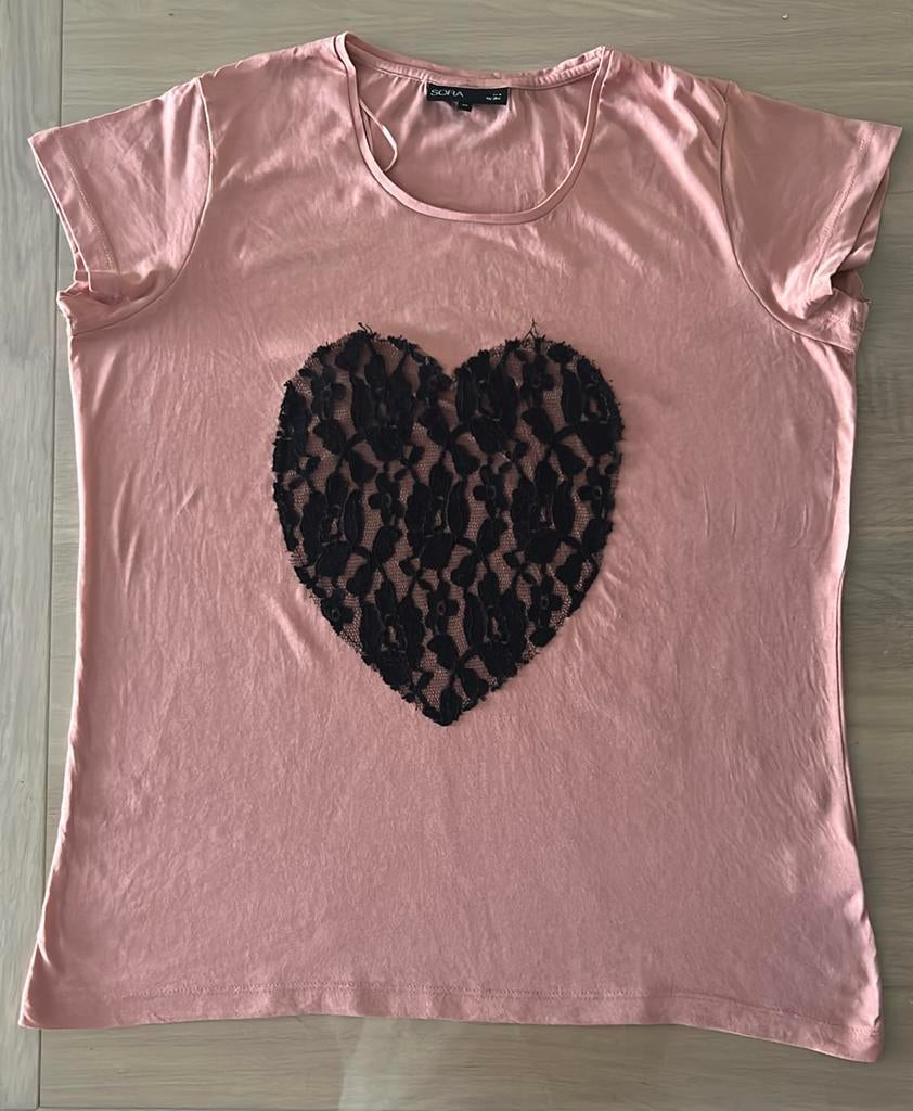 💗 T-shirt maat xl, Vêtements | Femmes, T-shirts, Manches courtes, Taille 46/48 (XL) ou plus grande, Enlèvement ou Envoi, Rose