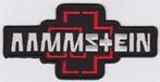 Rammstein stoffen opstrijk patch embleem #1, Verzamelen, Verzenden, Nieuw, Kleding