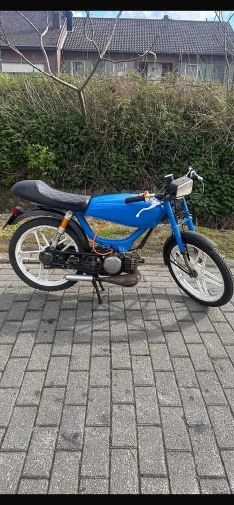 Honda camino cafe racer klasse B met vario, Enlèvement, Classe B (45 km/h), 49 cm³, Autres marques