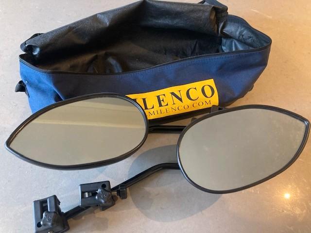 Milenco spiegels voor breder zicht, Caravanes & Camping, Caravanes Accessoires, Comme neuf, Enlèvement