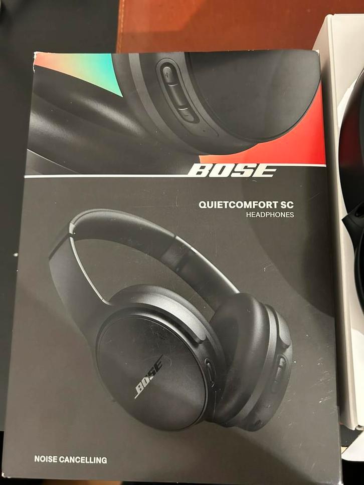 Bose Quietcomfort SC koptelefoon - Ruisonderdrukking, Computers en Software, Headsets, Zo goed als nieuw, Ophalen of Verzenden
