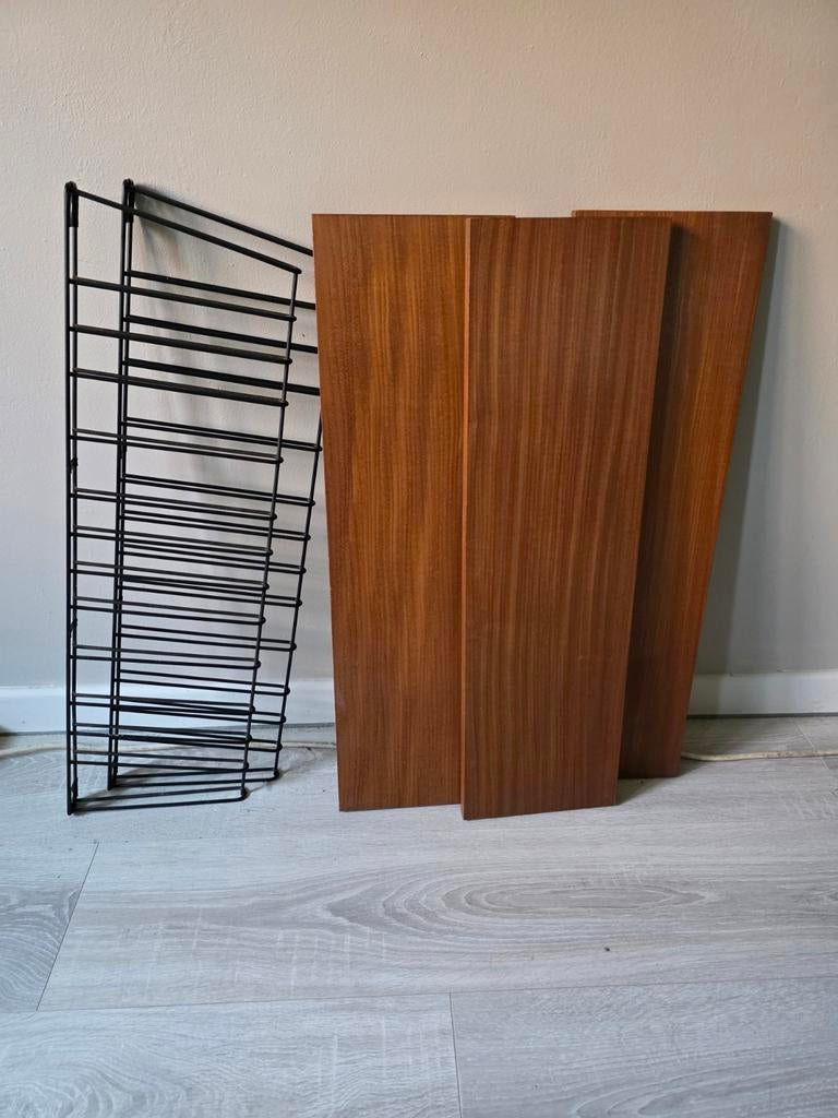 Tomado rek in teakhout, Maison & Meubles, Accessoires pour la Maison | Étagères murales & Rayons de bibliothèque, Enlèvement