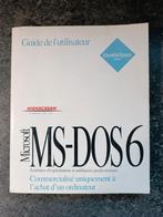 Livre Vintage MS-DOS 6 Guide de l'utilisateur, Informatique & Logiciels, Enlèvement ou Envoi, Utilisé, Windows