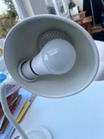 IKEA White Desk Lamp, Moins de 50 cm, Enlèvement ou Envoi, Utilisé, Métal