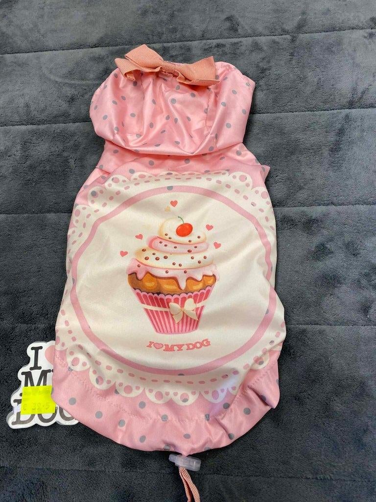 Prachtig regenjasje van I Love My Pet aan outletprijs, Dieren en Toebehoren, Hondenkleding, Ophalen of Verzenden, Nieuw, Hondenregenjas