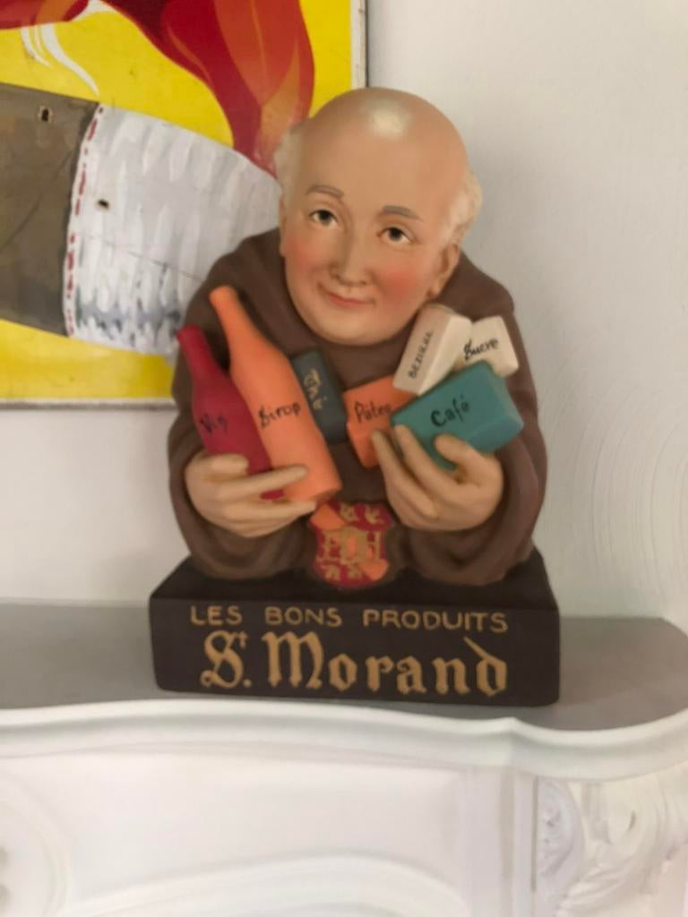 Plâtrage et image publicitaire de Saint-Morand, Collections, Marques & Objets publicitaires, Comme neuf, Autres types, Enlèvement ou Envoi