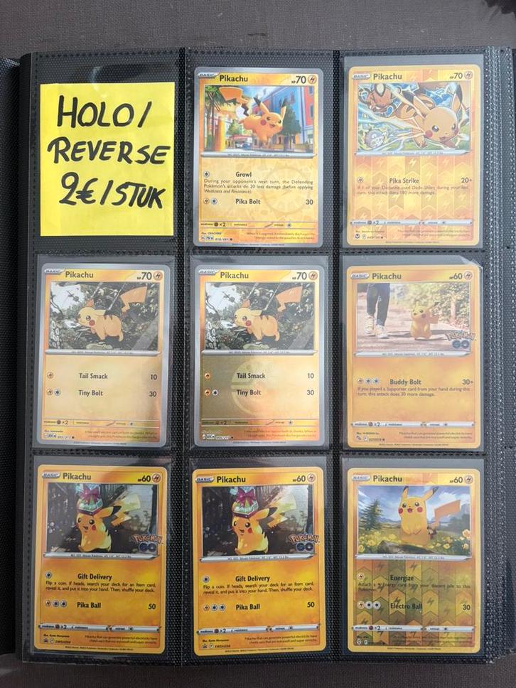 Pokémon Pikachu Kaarten, Hobby & Loisirs créatifs, Jeux de cartes à collectionner | Pokémon, Comme neuf, Enlèvement ou Envoi