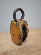 Vintage katrol, Ophalen of Verzenden