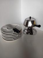 fondue-set, Huis en Inrichting, Keuken | Servies, Ophalen, Gebruikt, Bord(en)