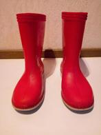 rode rubberen laarzen maat 33, Kinderen en Baby's, Kinderkleding | Schoenen en Sokken, Ophalen, Zo goed als nieuw, Laarzen