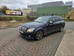 MERCEDES C220/ AMG PACK/AUTOMAAT/340dKM, Auto's, Automaat, USB, Zwart, Leder