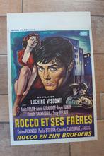 filmaffiche Alain Delon Rocco et ses frères 1960 filmposter, Verzamelen, Rechthoekig Staand, Ophalen of Verzenden, Zo goed als nieuw