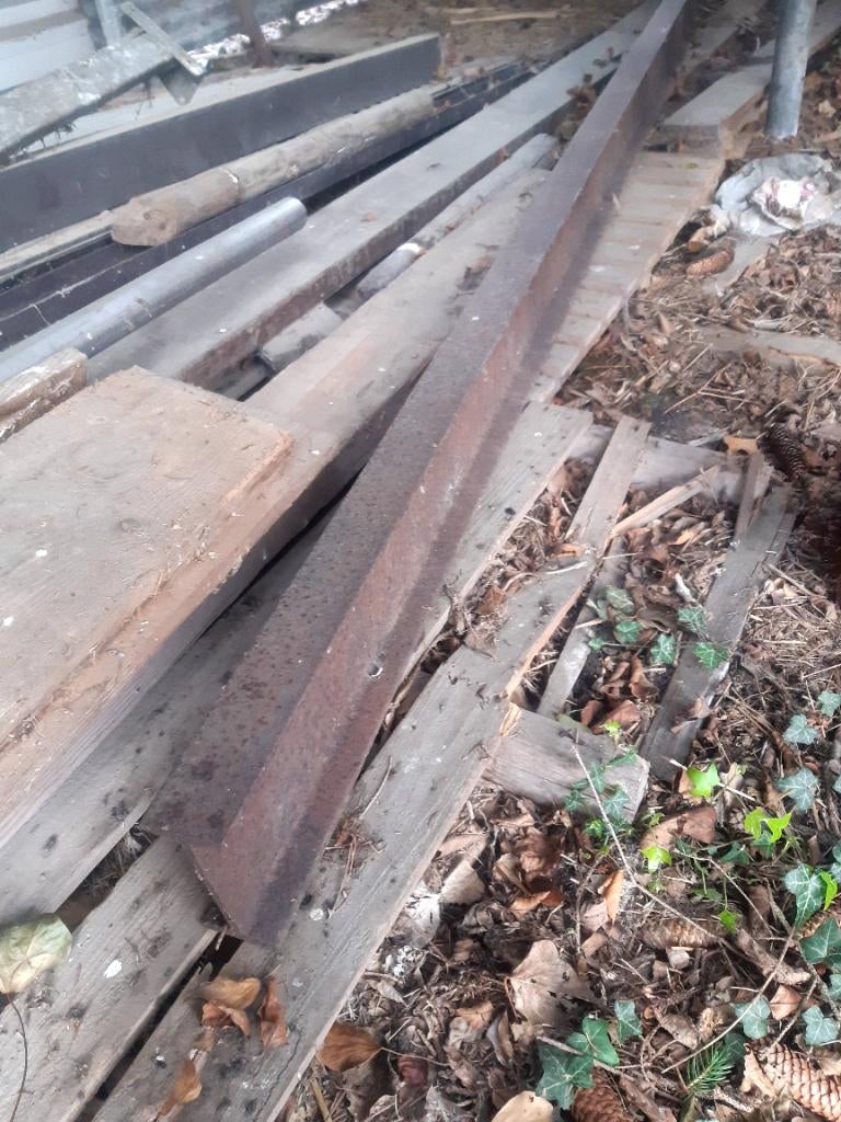 Poutrel in staal, Doe-het-zelf en Bouw, Metalen, Ophalen, Zo goed als nieuw, IJzer