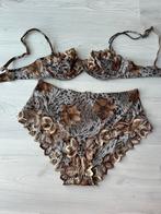 Lingerie setje Simone Pérèle 90B, Kleding | Dames, Ondergoed en Lingerie, Ophalen of Verzenden, Bruin, Setje