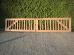 dubbele houten poort meranti, 75 à 150 cm, Enlèvement, Utilisé, Autres types