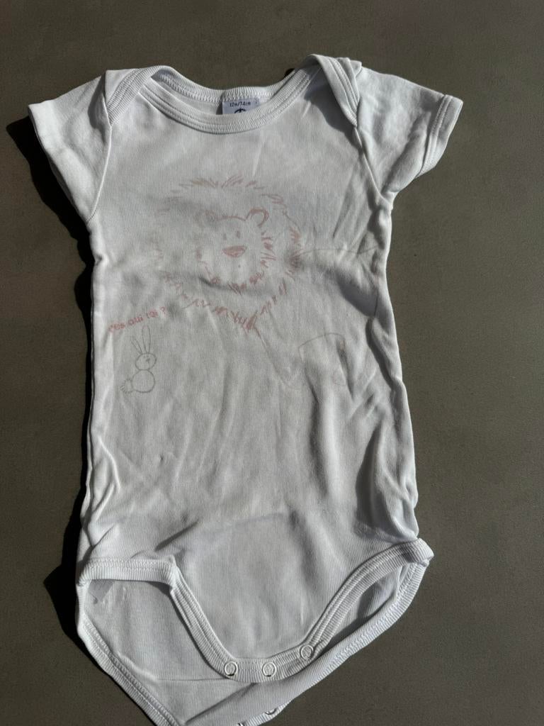 Babyromper Petit Bâteau, Ophalen of Verzenden, Zo goed als nieuw, Meisje, Nacht- of Onderkleding