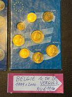 België eurosetje verguld in europocket, Belgique, Enlèvement, Autres valeurs, Or