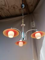 ESTO Lighting Austria Helios glazen Kroonluchter, Ophalen of Verzenden, Zo goed als nieuw, Retro Vintage
