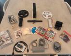 Wii Noire + 2 Manettes Motion Plus + 5 Jeux + Volants, Games en Spelcomputers, Ophalen of Verzenden, Wii