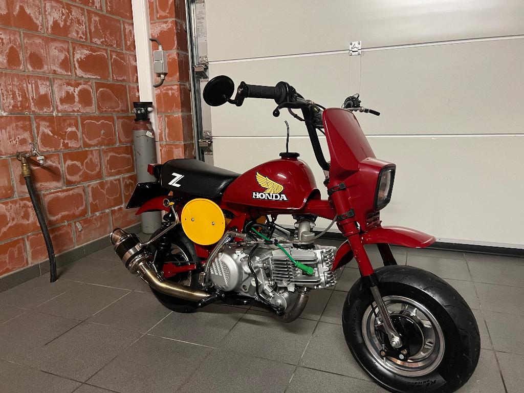 Moto monkey, Motoren, Sportuitlaat, Gebruikt, Particulier, 125 cc
