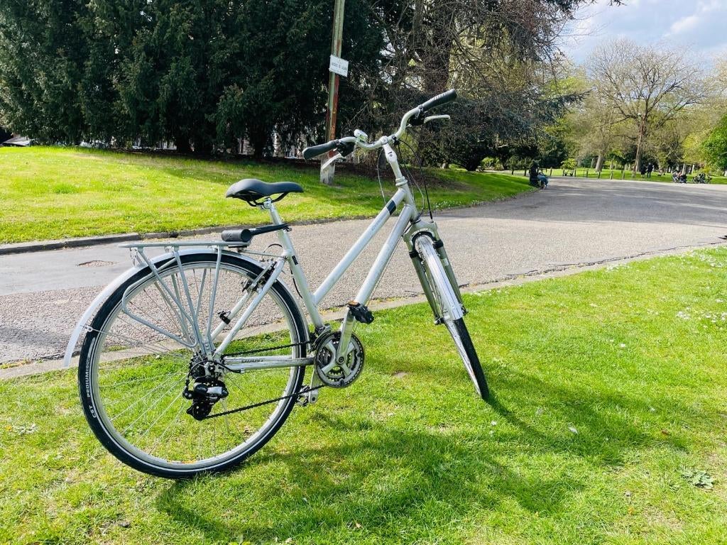 Damesfiets, Ophalen, Velgrem, Giant, Zo goed als nieuw