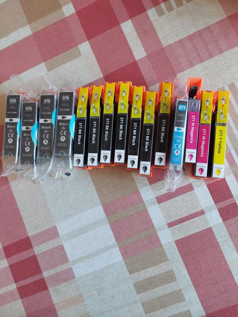 gratis INKTCARTRIDGES CANON, Ophalen, Nieuw