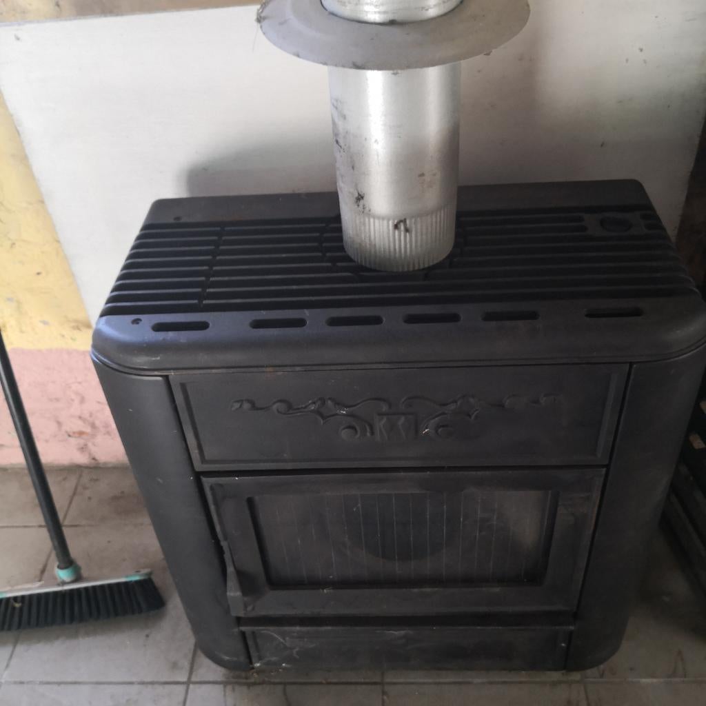 Poêle à mazout, Maison & Meubles, Poêles, Autres carburants, Enlèvement, Utilisé, Autres types