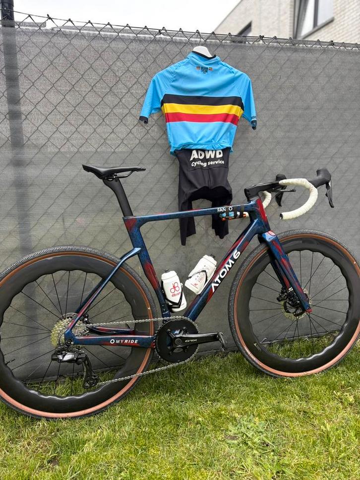 Atom6 fango, Fietsen en Brommers, Fietsen | Racefietsen, Carbon, Ophalen of Verzenden