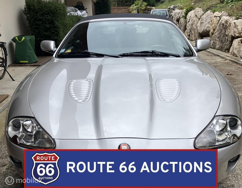Jaguar XKR Cabriolet | 1999 | Route 66 Auctions, Auto's, Zwart, Bedrijf, Handgeschakeld, Overige carrosserie