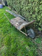 Oude kruiwagen, Ophalen, Gebruikt, Handmatig, Eenwielig