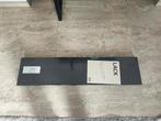 2 x LACK Étagères murales, noir, 110x26cm & 190x26cm (IKEA), Ophalen, Nieuw