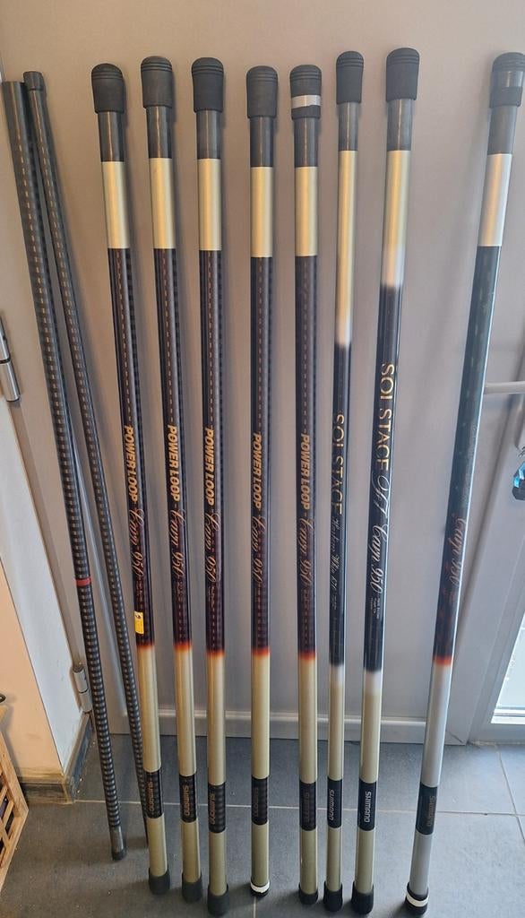 Vaste hengels shimano, Enlèvement