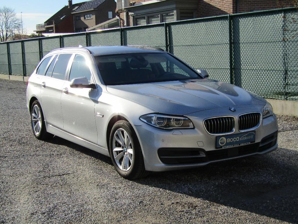 Bmw 520D Touring, Auto's, Automaat, Achterwielaandrijving, 4 cilinders, Leder