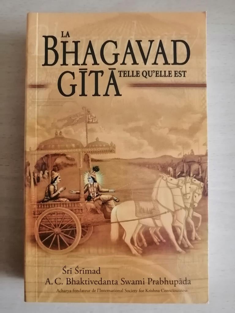 La Bhagavad-gita telle qu’elle est -spiritualité/philosophie, Boeken, Esoterie en Spiritualiteit, Ophalen of Verzenden