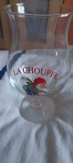 Bierglas  la chouffe br Duvel Moortgat Breendonk, Verzamelen, Biermerken, Ophalen of Verzenden, Duvel