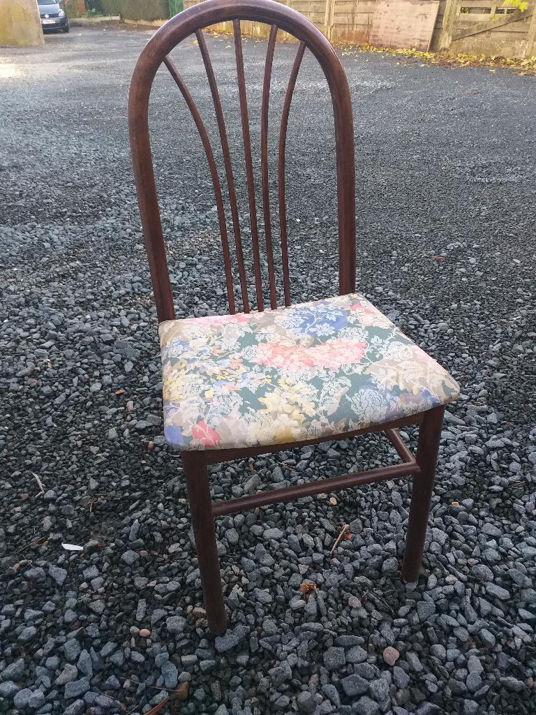 chaises, Maison & Meubles, Chaises, Enlèvement, Utilisé, Bois, Cinq, Six Chaises ou plus