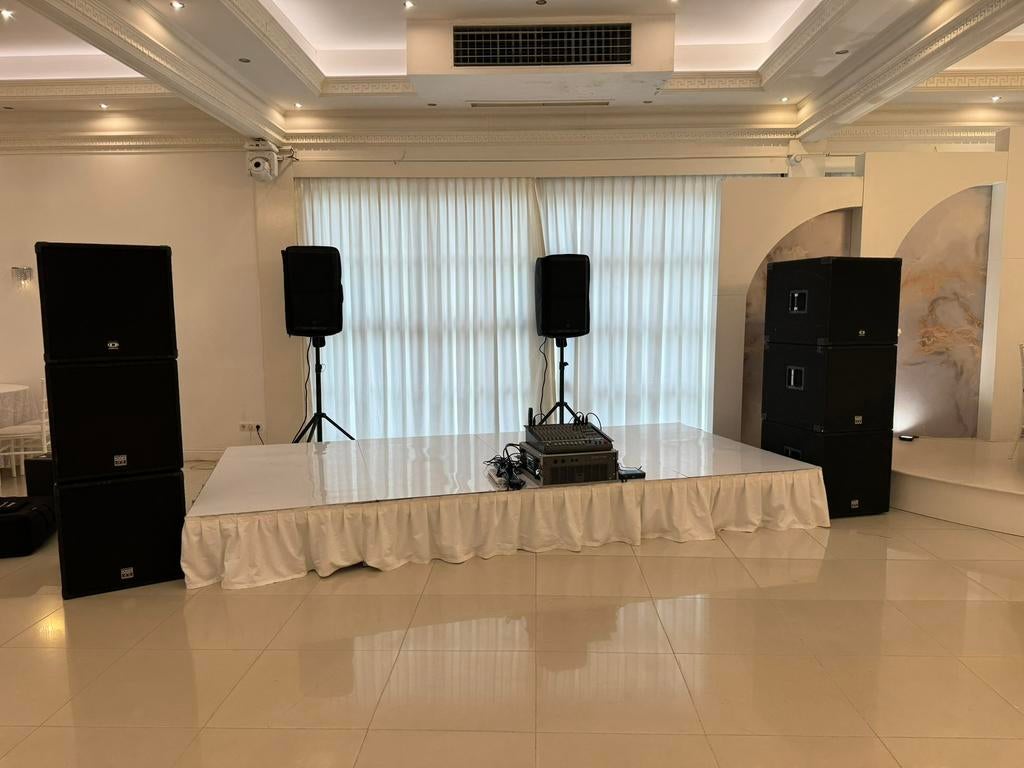 Dynacord installatie te huur for rent, Ophalen, Gebruikt