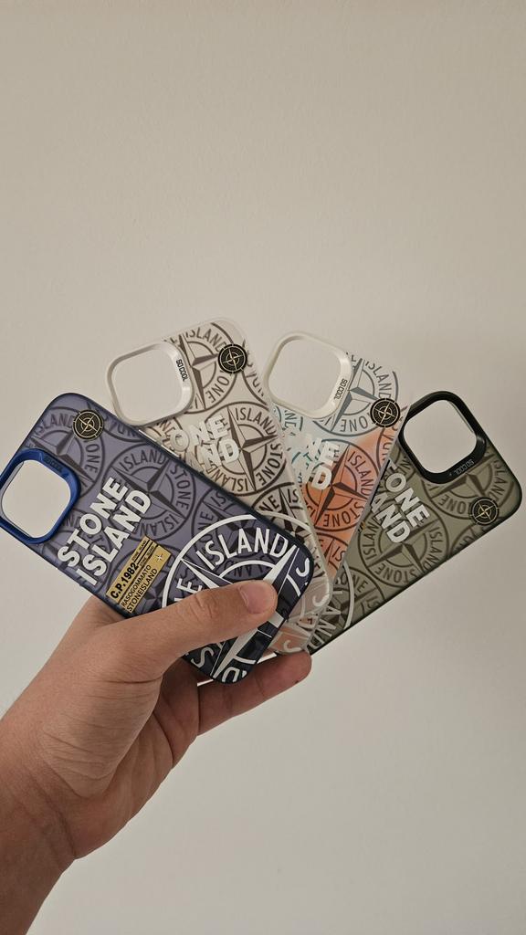 Coque Stone Island, Hoesje Stone Island, Verzenden, Zo goed als nieuw, Stone Island, Blauw