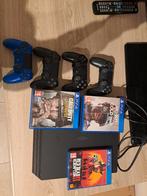 Ps4 te koop met 3 spellen, Consoles de jeu & Jeux vidéo, Consoles de jeu | Sony PlayStation 4, Avec 3 manettes ou plus, Enlèvement