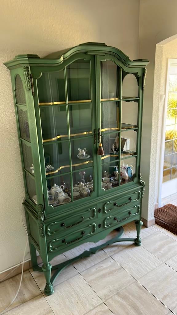 Vitrine vintage, Maison & Meubles, Armoires | Vitrines, Enlèvement, Utilisé