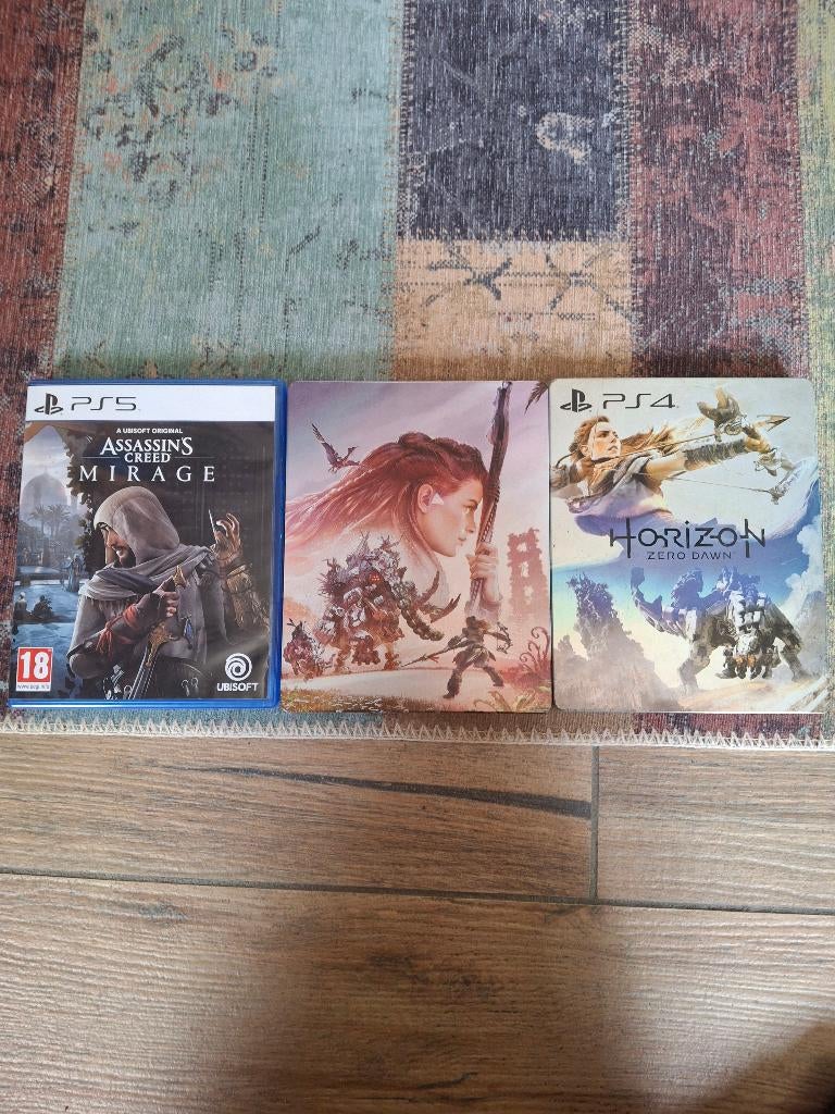 3 PlayStation5 games, Consoles de jeu & Jeux vidéo, 1 joueur, À partir de 12 ans, Comme neuf, Enlèvement