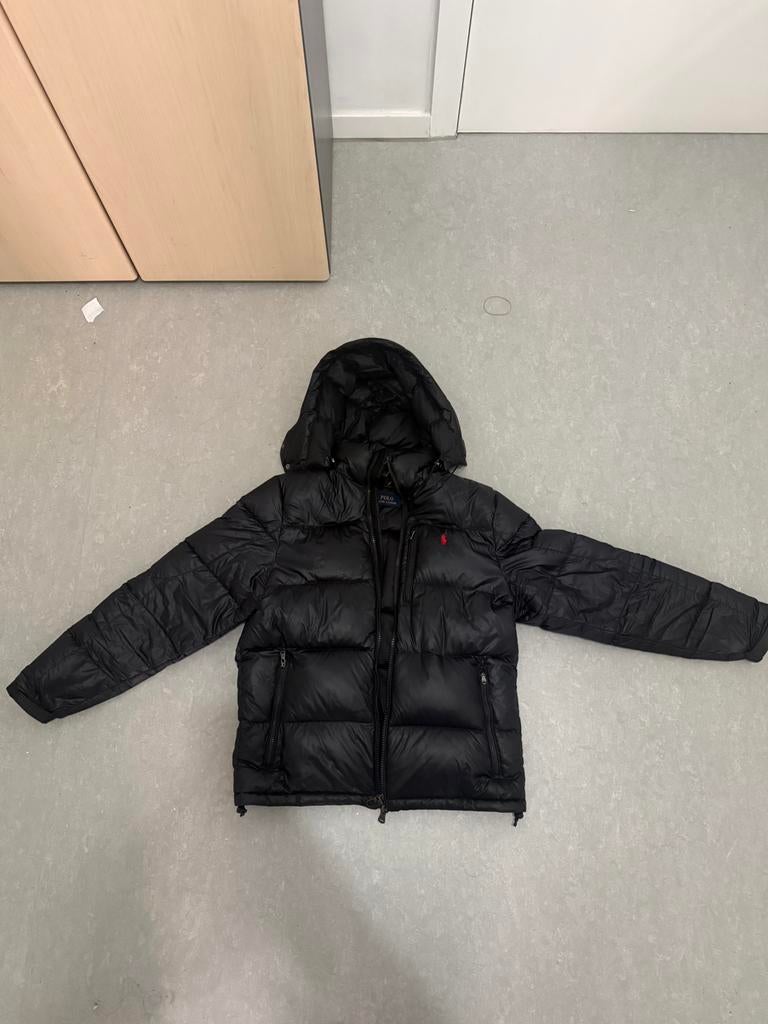 Ralph Lauren winterjas Maat L, Kleding | Heren, Jassen | Winter, Ophalen, Zo goed als nieuw, Maat 52/54 (L), Zwart