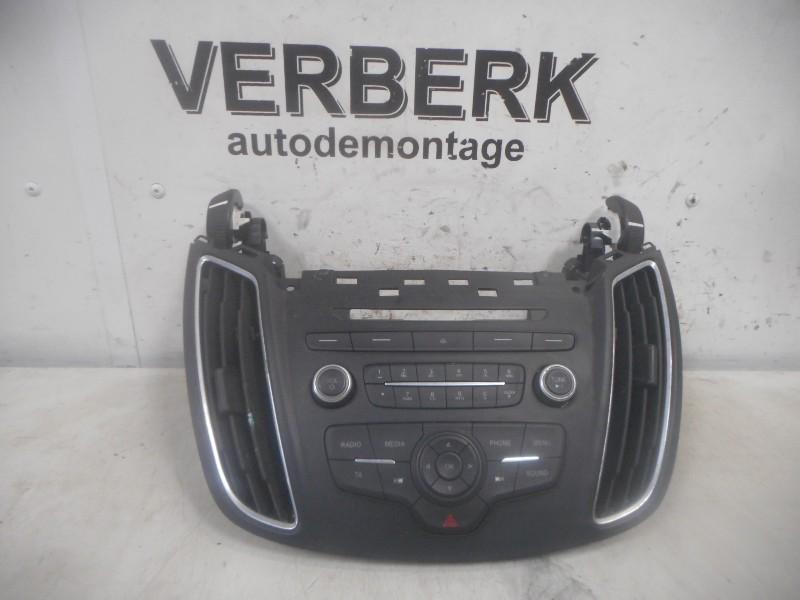 RADIOBEDIENING PANEEL Ford C-Max (DXA) (f1et18k811-bd), Gebruikt, Ford