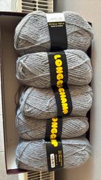 10 bollen LONGCHAMP grijs breigaren voor 10€, Enlèvement, Comme neuf