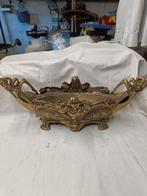 Koperen schotel lengte 50 op 30 onderkant hoogte 16 weegt, Antiek en Kunst, Ophalen