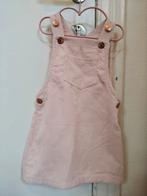 Robe-salopette rose « fleurie » - Zeeman - taille 98/104, Zeeman, Robe ou Jupe, Enlèvement, Utilisé