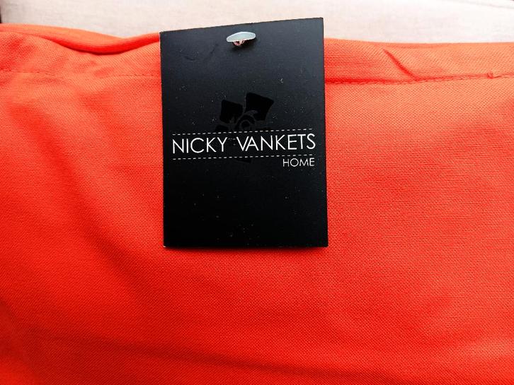 Kussen(s) van Nicky VANKETS Home, Huis en Inrichting, Woonaccessoires | Kussens, Nieuw, Geel, Vierkant, Ophalen